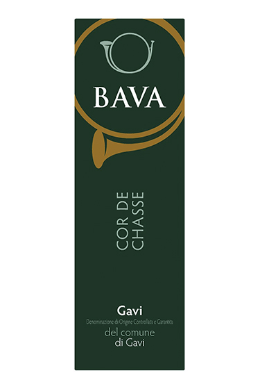 No vintage Cor de Chasse Gavi di Gavi label