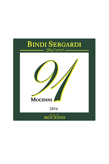 2016 Mocenni 91 IGT front label