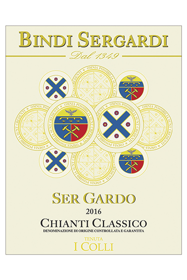 2016 Ser Gardo Chianti Classico front label