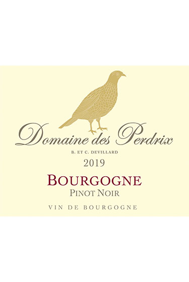 _0009_2019 Bourgogne Pinot Noir Front Label
