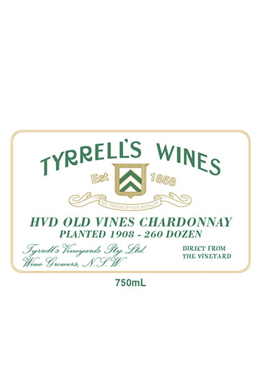 _0010_NV HVD Old Vines Chardonnay front label
