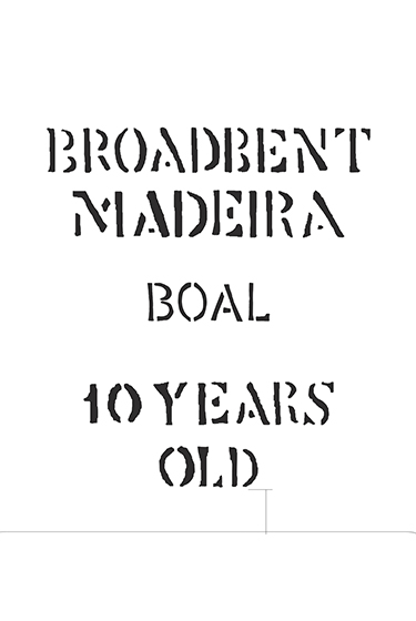 NV 10 Year Boal front label