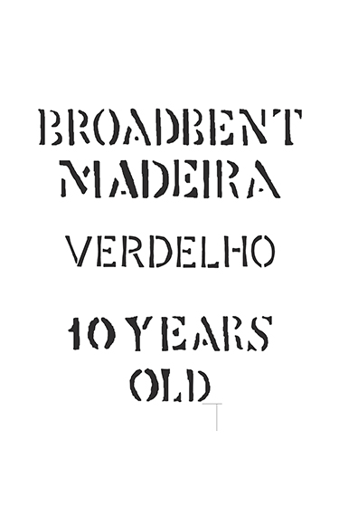 NV 10 Year Verdelho front label