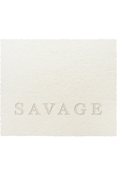 No vintage Savage White Front Label