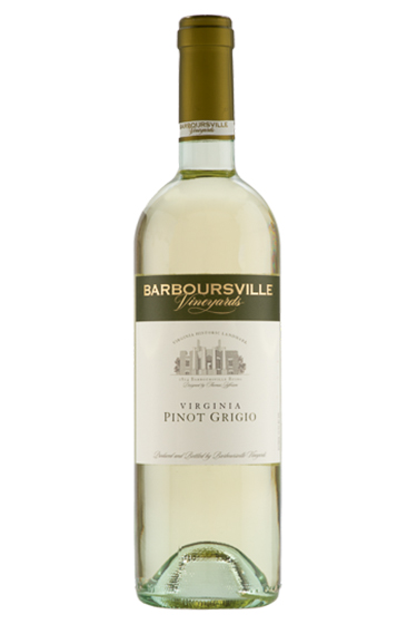 NV Barboursville Pinot Grigio bottle shot