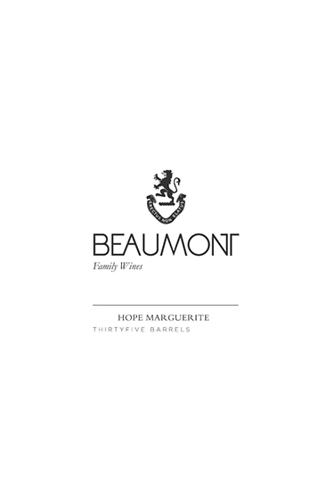 NV Beaumont HopeMarguerite CheninBlanc front label