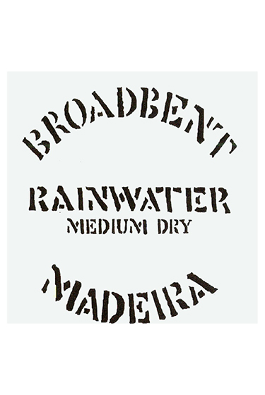 NV Broadbent Rainwater Medium Dry Madeira front label