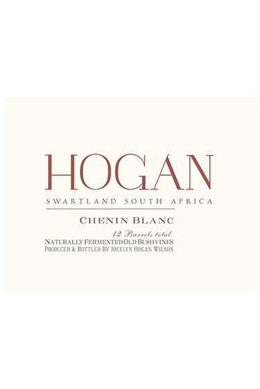 NV hogan Chenin Blanc Front Label