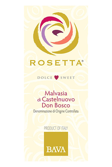 Bava Rosetta front label