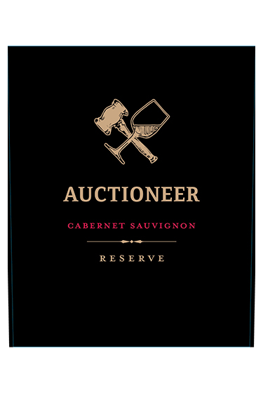 NV Auctioneer Reserve CabSauv front label_website